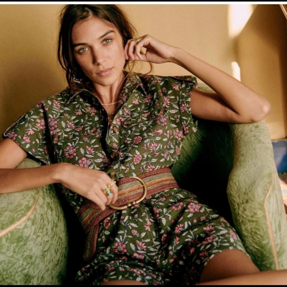 Sezane Floral Romper